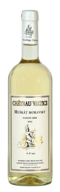 Muškát moravský 0,75 pozdní sběr 2010